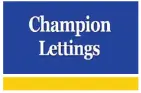 Champion Lettings logo