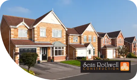 sean rothwell logo and houses