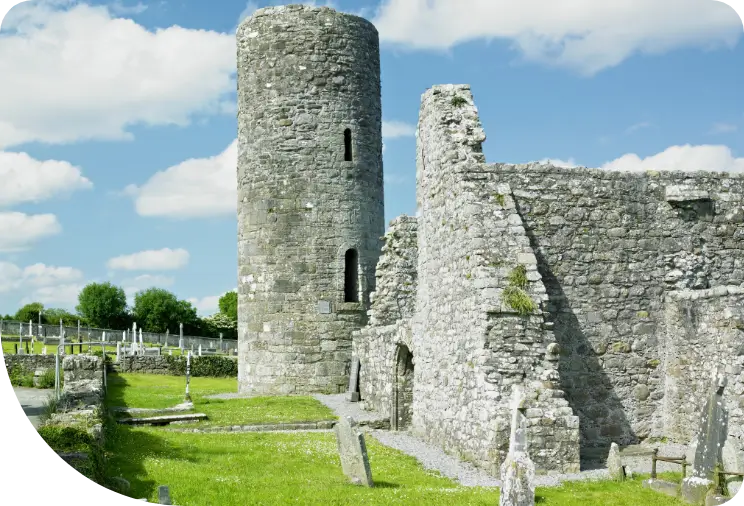 Ruins of Drumlane Monastery, County Cavan