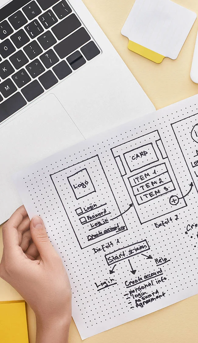 designing mobile first website